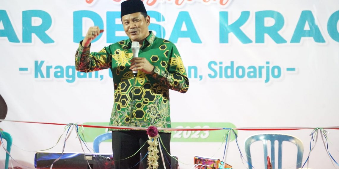 Genjot PAD Desa, Wabup Subandi Resmikan Pasar Desa Kragan