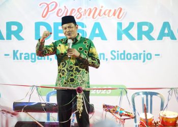 Genjot PAD Desa, Wabup Subandi Resmikan Pasar Desa Kragan