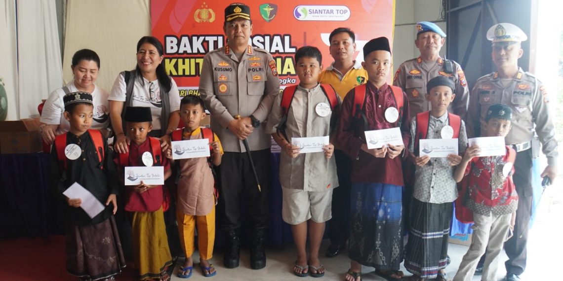 Polresta Sidoarjo Gelar Khitan Massal Ceria