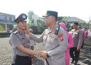 85 Anggota Polresta Sidoarjo Naik Pangkat