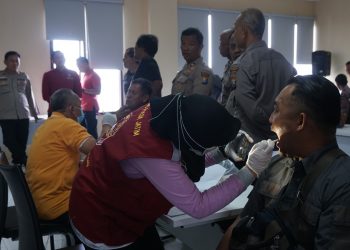 Anggota Polresta Sidoarjo Ikuti Pemeriksaan Kesehatan Gigi dan Mulut