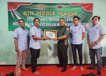 Korem 084/ Bhaskara Jaya Pererat Sinergi Bersama PWI Sidoarjo