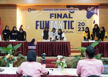 Kanwil DJP Jatim II Gelar Esai Funtaxtic Competition, SMAN 1 Sidoarjo Sabet Juara 1