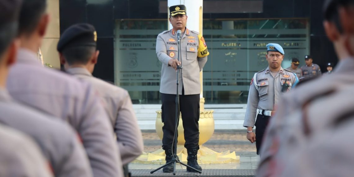 Polresta Sidoarjo Batasi Konvoi Peringatan 1 Suro