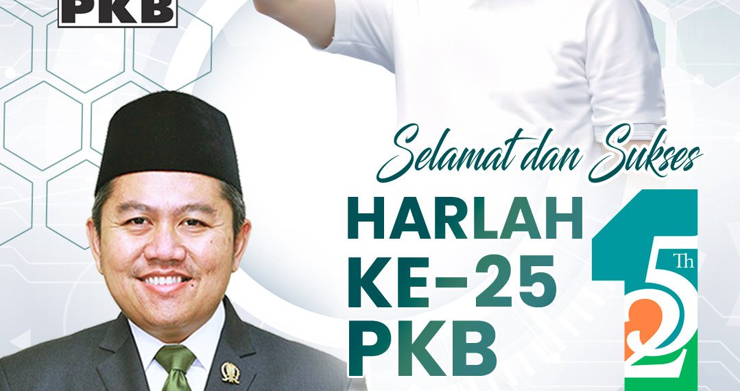 Achmad Amir Aslichin, Anggota F-PKB DPRD Provinsi Jatim Mengucapkan Selamat dan Sukses HARLAH Ke-25 PKB