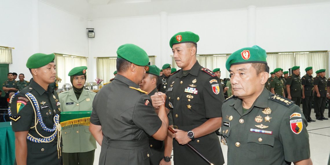 Tiga PJU Korem 084/BJ dan Dandim 0830/Surabaya Utara Dimutasi