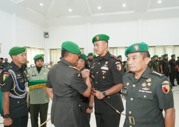 Tiga PJU Korem 084/BJ dan Dandim 0830/Surabaya Utara Dimutasi