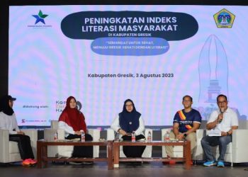 Wabup Gresik Dorong Masyarakat Giat Membaca dan Menulis