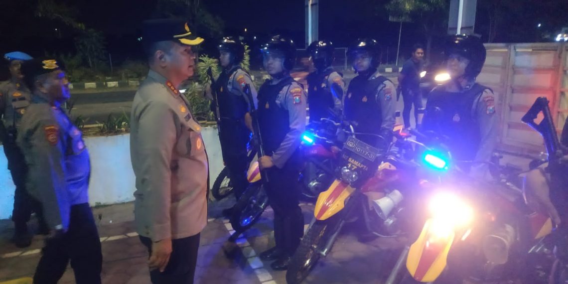 Cegah Gangguan Masyarakat, Polresta Sidoarjo Terjunkan Tim Patroli Perintis dan Kota Presisi