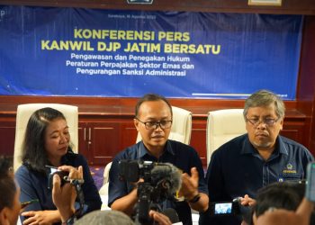 Kanwil DJP Jatim Bersatu Sinergi Penegakan Hukum Perpajakan Sektor Emas