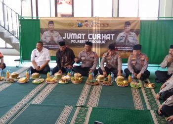 Jumat Curhat Polresta Sidoarjo di Balongbendo