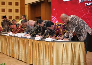 DJP dan DJPK Sinergi 113 Pemda Teken PKS Tripartit Tahap V