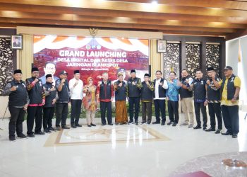 Pemkab Sidoarjo Luncurkan 9 Desa Digital dan Akses Internet 3 Desa Blankspot