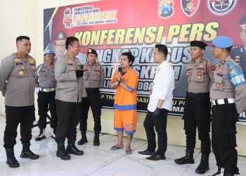 Hendak Perkosa Tetangga Sendiri, Pemuda Mabuk Ditahan Polresta Sidoarjo