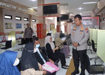 Kapolresta Sidoarjo Cek Pelayanan Publik