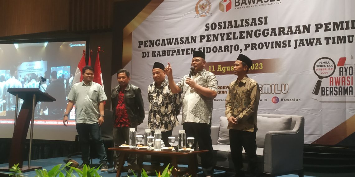 Rahmat Muhajirin dan Bawaslu Ajak Pemuda Ikut Awasi Penyelenggaraan Pemilu 2024