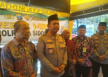Jumat Curhat Polresta Sidoarjo Dekati Masyarakat dengan Tebar Manfaat