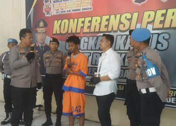 Pamer Sajam Hendak Tawuran di Medsos, Tiga Remaja Dibekuk Polresta Sidoarjo