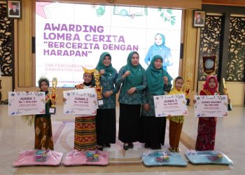 PKK Kabupaten Sidoarjo Gelar Lomba Bercerita Siswa SD/MI