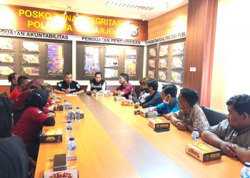 Kopdar Bareng Netizen, Polresta Sidoarjo Ajak Tangkal Hoaks di Medsos