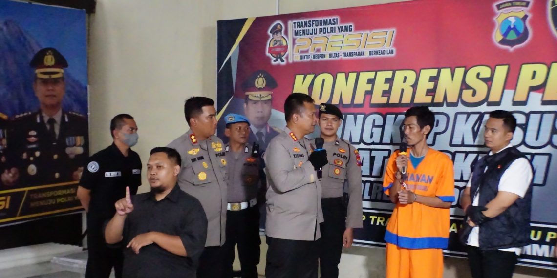 Polresta Sidoarjo Tangkap Pelaku Judi Online