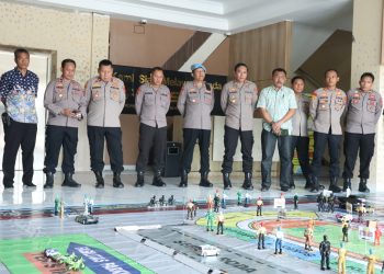 Polresta Sidoarjo Gelar TFG Pengamanan Deltras Vs Gresik United