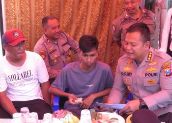 Kapolresta Sidoarjo Bantu Pengobatan Lanjutan Korban Kanjuruhan