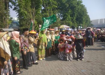 PC Muslimat NU Sidoarjo Gelar Kirap Maulid dan Gebyar Petani Cilik