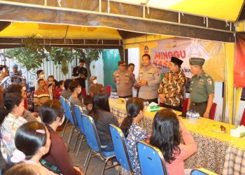 Polresta Sidoarjo Adakan Minggu Kasih di Rumah Ibadah Humas Saputro