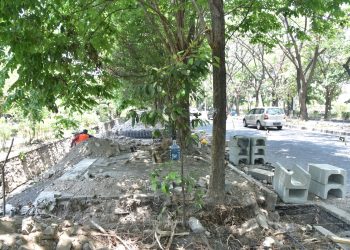 Pemkab Sidoarjo Percantik Trotoar Ruas Jalan Lingkar Barat