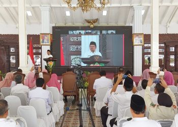 Deputi SINKA BKN Hadiri Launching Aplikasi LAPOR BANGKOMAR