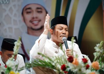 Wabup Subandi Hadiri Sholawat Desa Kwangsan Sedati