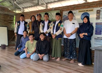 Tinjau Karya Inovasi, Dewan Pemuda Sidoarjo Kunjungi Desa Calon Finalis Aksi Gemilang 2023