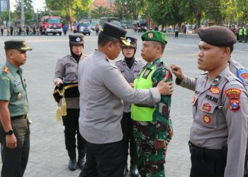 Amankan Pemilu 2024, Polresta Sidoarjo Gelar Operasi Mantap Brata Semeru