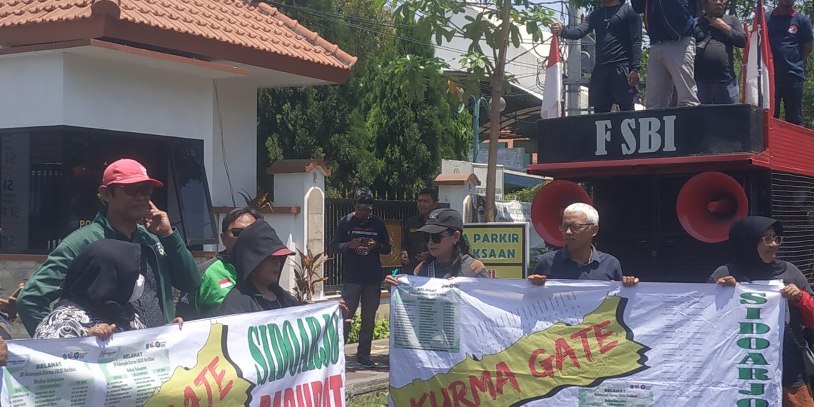 Datangi Kejari dan Pendopo Bupati Sidoarjo, APPJ Demo Minta Program KURMA Dihentikan