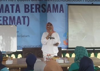 Anggota DPRD Sidoarjo Hj Mimik Idayana Ikut Senam Sehat Ratusan Ibu-Ibu Desa Gelam