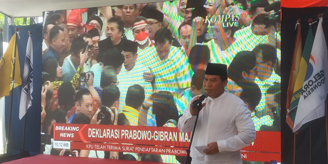 BHS Nobar Deklarasi dan Pendaftaran Capres Prabowo serta Cawapres Gibran ke KPU
