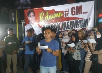 Dukung Cawapres Gibran, Puluhan Pemuda Sidoarjo Deklarasi Relawan GM