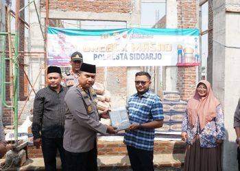 Polresta Sidoarjo Jumat Curhat dengan Warga Krembangan Taman