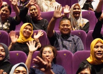 Polresta Sidoarjo Gelar Nobar Film Aku Rindu