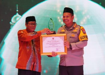 Masjid Al Ikhlas Polresta Sidoarjo Raih Juara Tiga dalam Penganugerahan Masjid Award