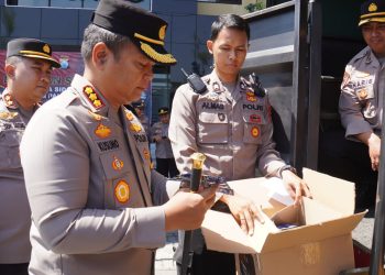 Polresta Sidoarjo Kirimkan Bantuan untuk Palestina