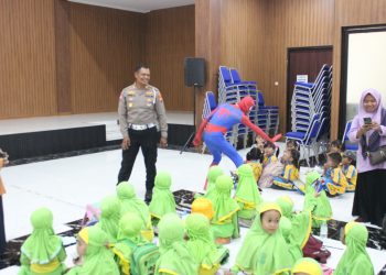 Polisi Sahabat Anak, Edukasi Tertib Berlalu Lintas Sejak Dini