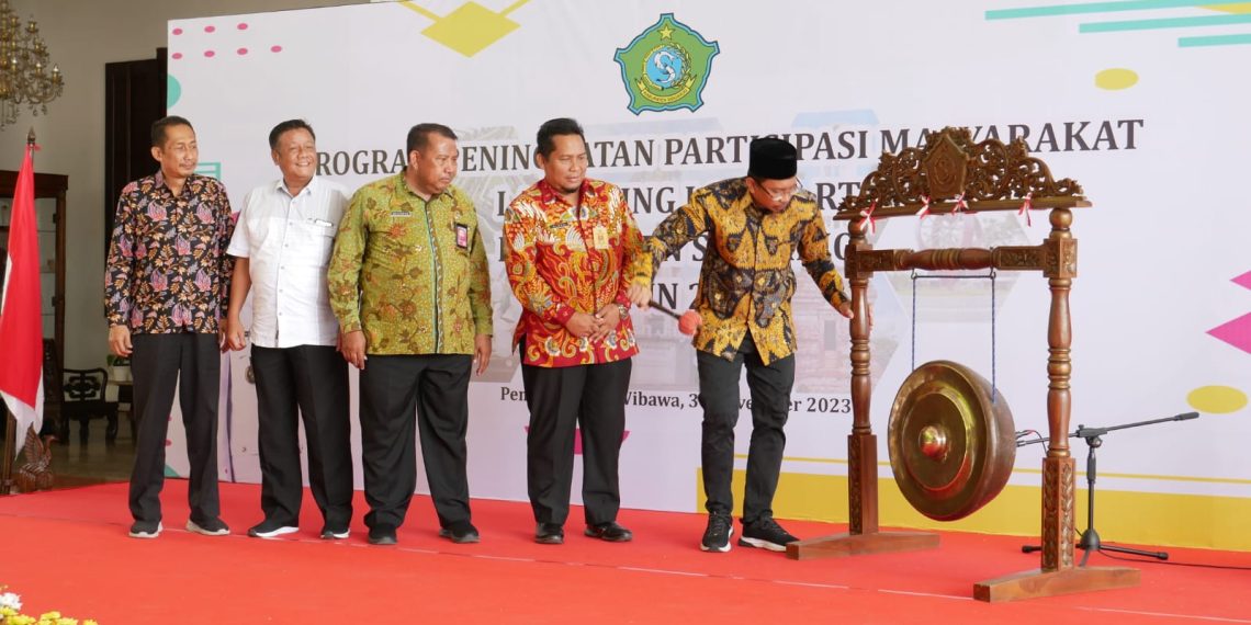 Bupati Gus Muhdlor Luncurkan Lomba Jimpitan Antar RT Berhadiah Ratusan Juta