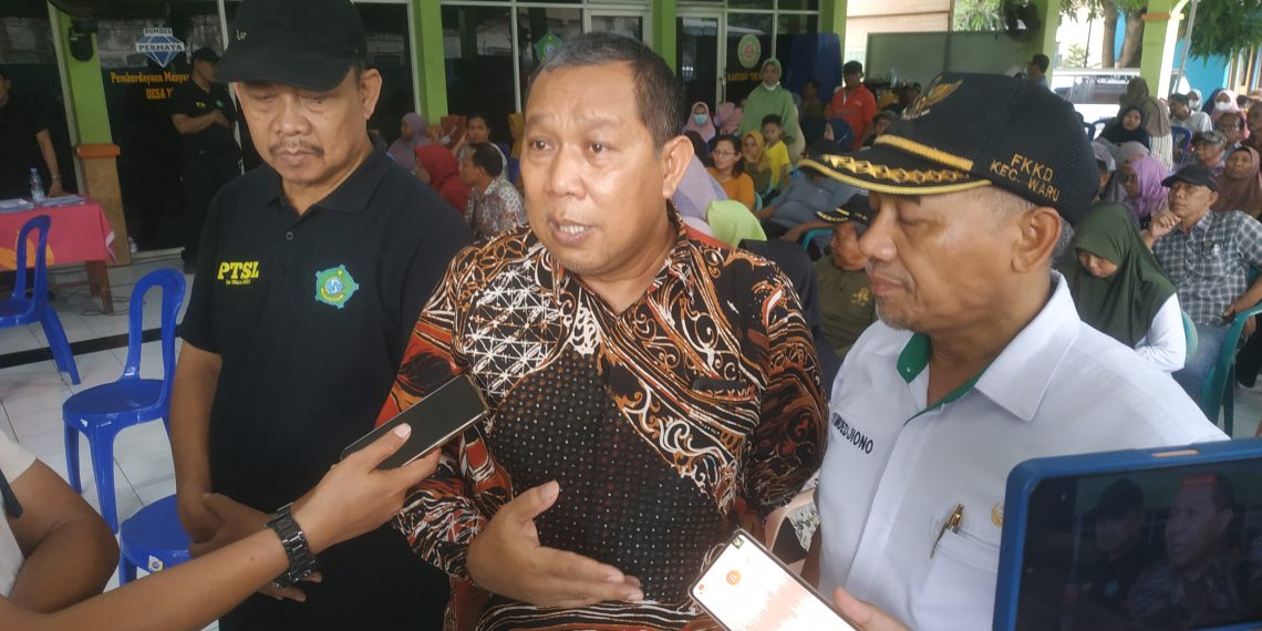 Biaya Rp 150 Ribu Saja, Warih Andono Apresiasi PTSL Desa Waru