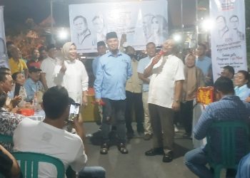 Rahmat Muhajirin Gandeng Ahmad Dhani Kampanye Menangkan Capres Prabowo 2024 di Buduran