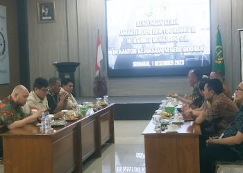 Kundapil Ke Kejari Sidoarjo, Rahmat Muhajirin Minta Pengawasan Dana Desa dan Gakkumdu Jaga Kenetralan ASN