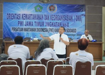 PWI Sidoarjo Gelar OKK Tingkatkan Skill Jurnalistik