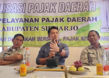 Gelar Sosialisasi, BPPD Ajak PWI Sidoarjo Berkolaborasi Tingkatkan Kesadaran Bayar Pajak