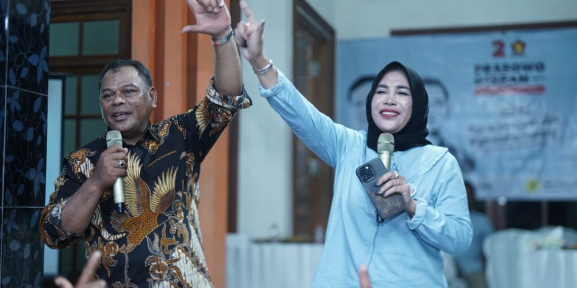 Rahmat Muhajirin Ajak Warga Porong Pilih Capres Prabowo-Cawapres Gibran Menang Pilpres Satu Putaran